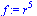 `*`(`^`(r, 5))